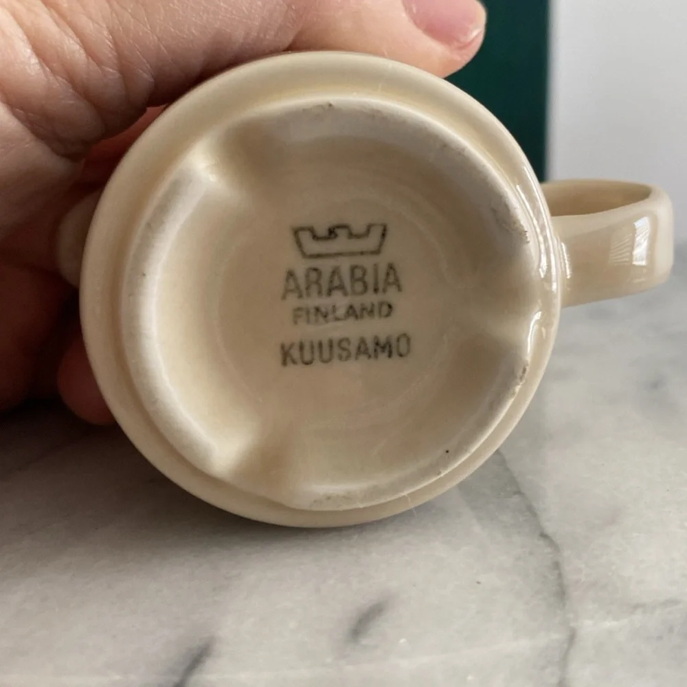 Arabia Finland Kuusamo Creamer
